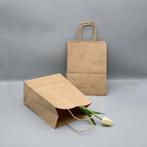 بگ دستی کرافت بند کاغذی